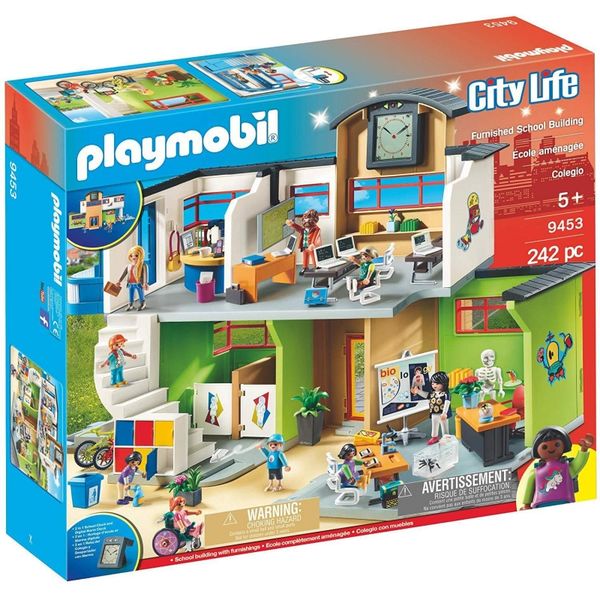 PLAYMOBIL Furnished School Building 9453 | 5+ Yrs