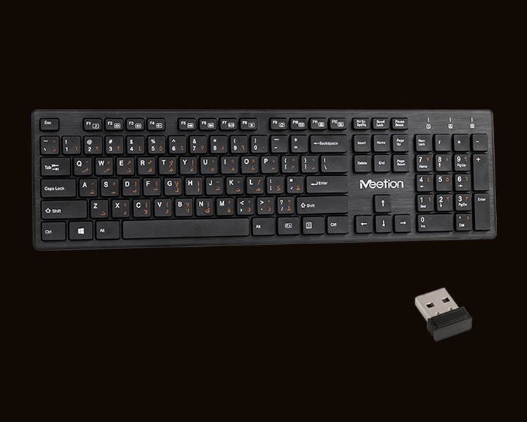 Meetion Slim Wireless Keyboard