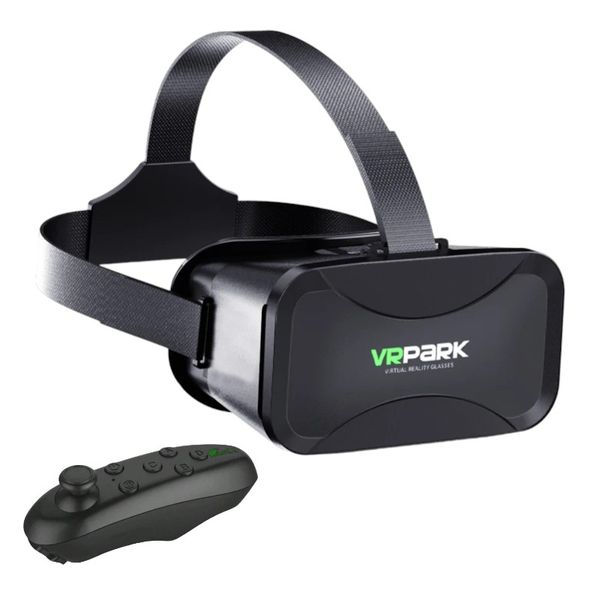 VRPARK - Hi-Fi Virtual Reality Glasses With Gamepad Control - Black