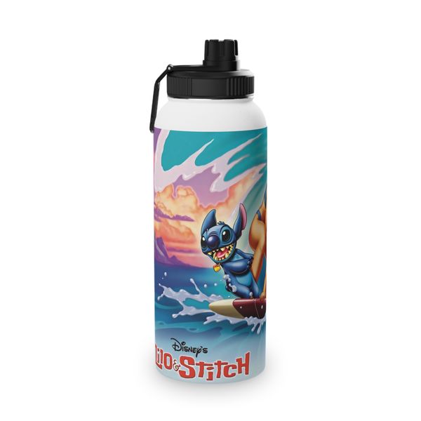 Stitch Design 21 - 850ml Aluminium Water Bottle