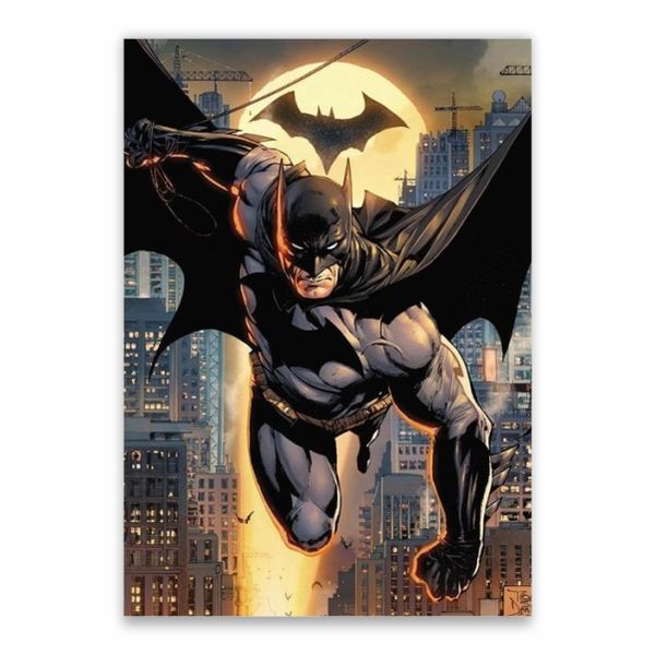 Batman Bat Signal Poster - A1