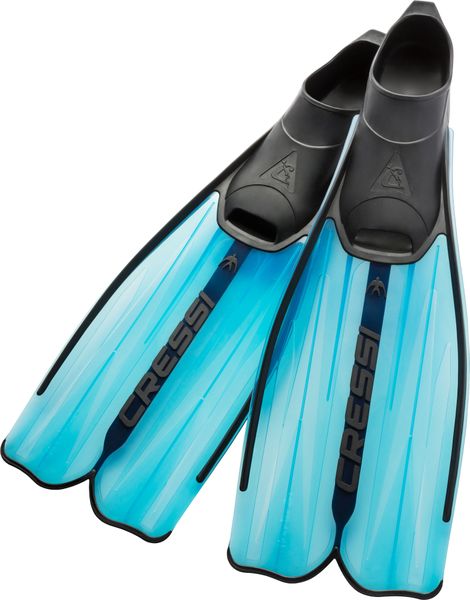 Cressi Rondinella Full Foot Snorkeling Fins Lightweight &amp; Comfortable Blade
