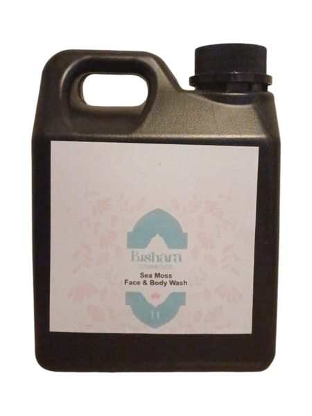 1L Bishara Cosmetics Sea Moss Face &amp; Body Wash
