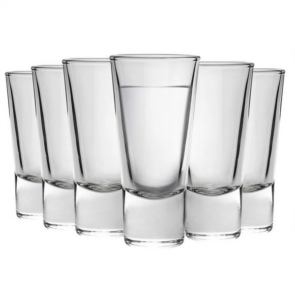 Bormioli Rocco Ypsilon Shot Glasses Set of 6 (70 ml)