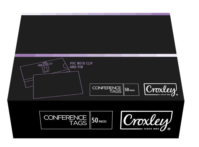 Croxley PVC Conference Tags - Box of 50