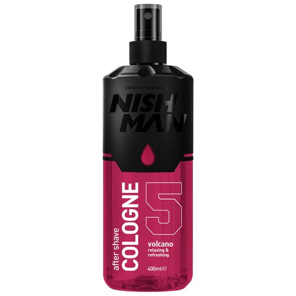 Nishman Aftershave Cologne 5 Volcano 400ML