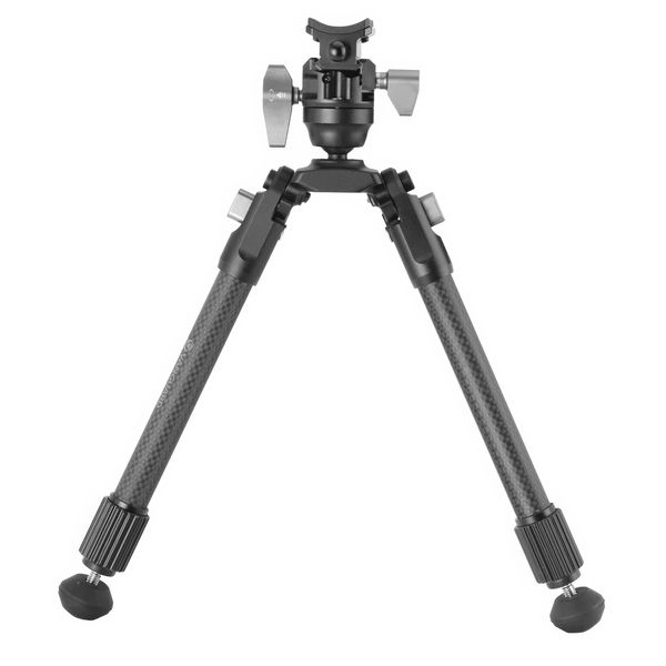 Vanguard Carbon Bipod w/ Ball Head &amp; Pic Rail Mount- EQPRECISION2QSC