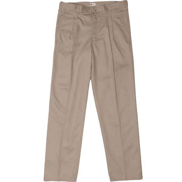 Salty - Two Pleat Chinos - Khaki