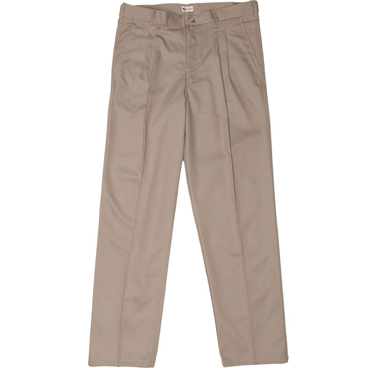 Salty - Two Pleat Chinos - Khaki | Shop Today. Get it Tomorrow ...