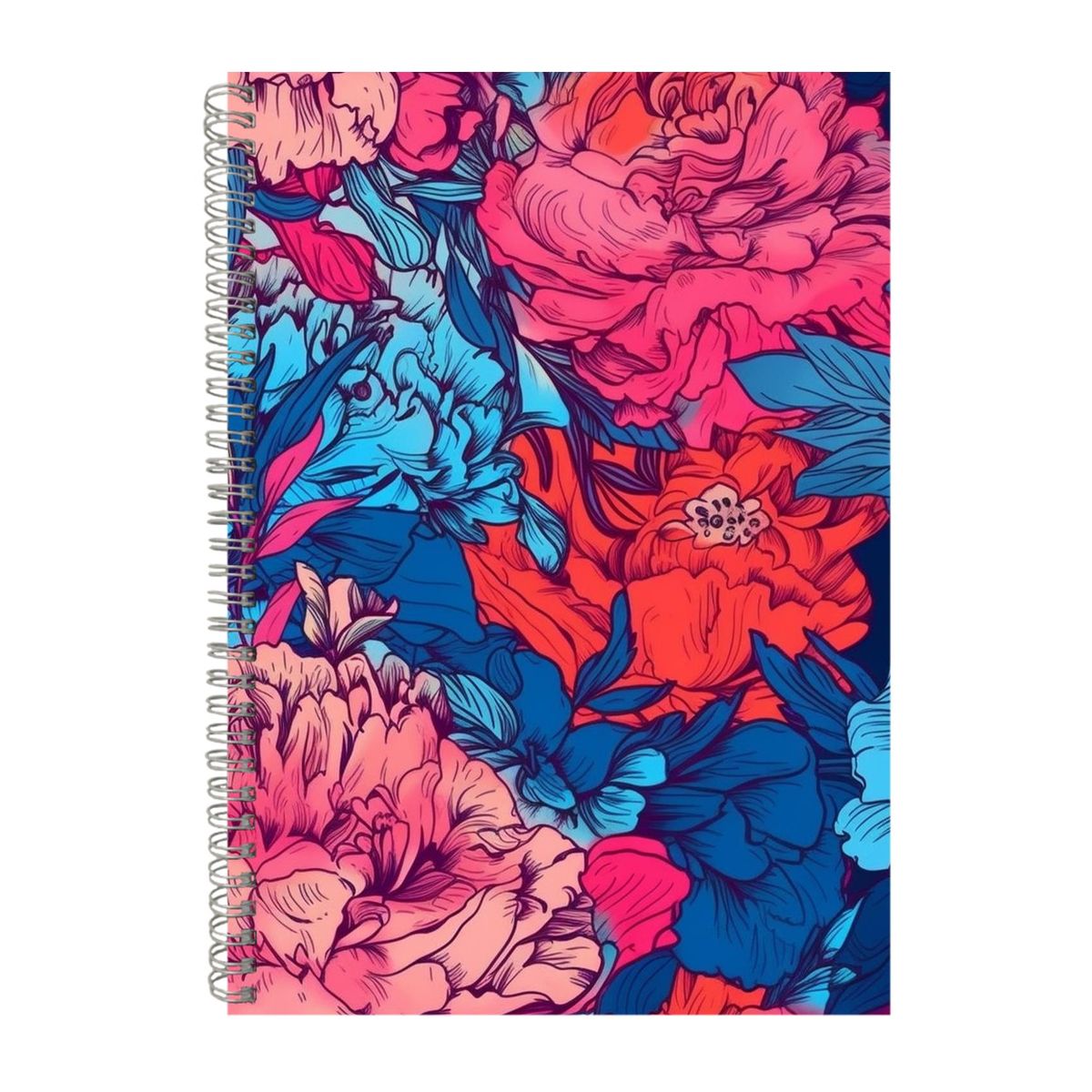 Floral Patterns 24 Notebook Flower Gift Idea A4 NotePad 113 | Shop ...