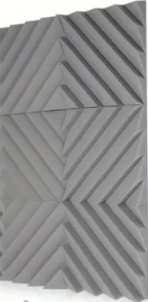Acoustic diagonals acoustic panles