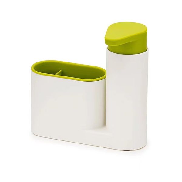 Kitchen 2 In 1 Sink Tidy Set Soap Dispenser Sink Storage Organizer