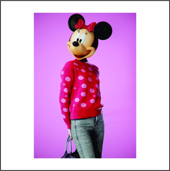 Real Life Minnie Mouse - A1 Poster