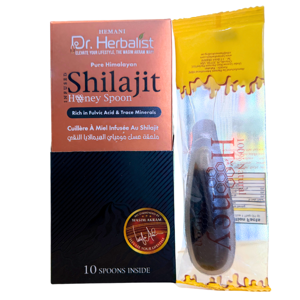 Dr. Herbalist Pure Himalayan Shilajit Honey Spoon 10's