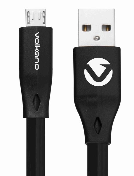 Volkano Slim 1.2m PVC USB to Micro USB Cable - Charge &amp; Data Transfer