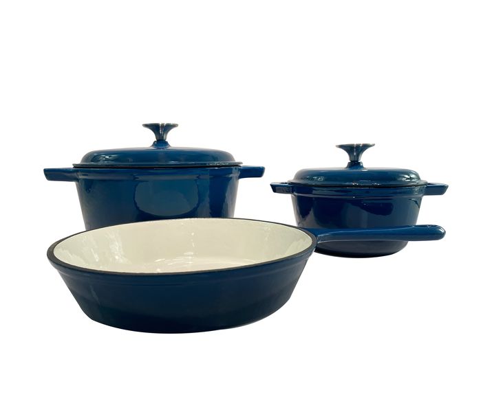 Cast Iron - 5 Piece - Teal