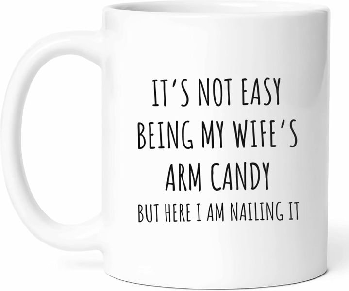 Not Easy Being A Hubby -Father's Day-Mother's Day-Valentines-Christmas Mug