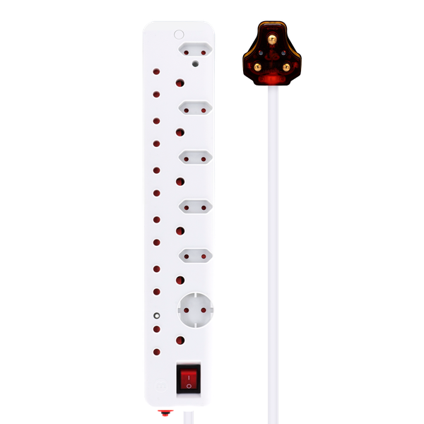 High Surge Protection 12 Way Multi-plug