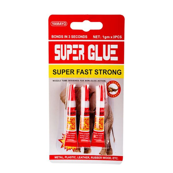 Super Glue - DIY Accessories - Glue - 1 gm - 3 Pieces - 30 Pack