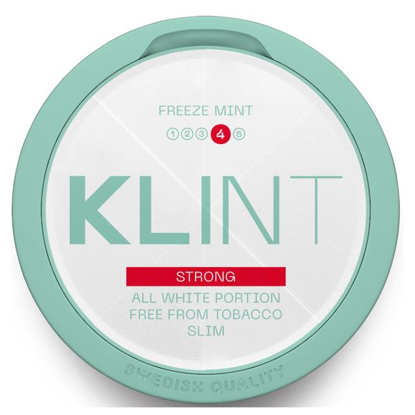 KLINT - Freeze Mint 14g - 2 PACK (Nicotine Pouch)