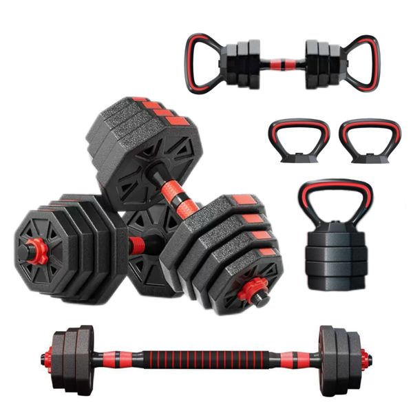 MUSKETEERS 4 in 1 Weightlifting Adjustable Dumbbells Weight Set