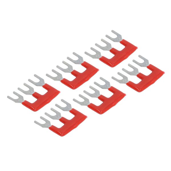 20Pcs Fork Terminal Strips 15A 400V Copper Conductor for TB 1503