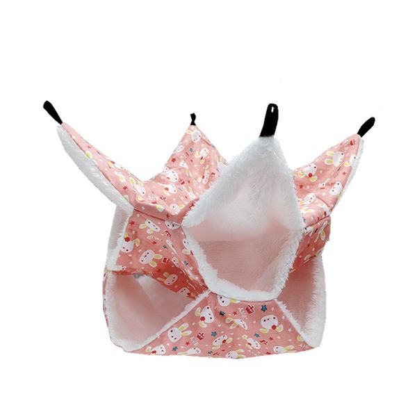 Small Animal Hanging Hammock Bed Hideout for Ferret Hamster Parrot Rat