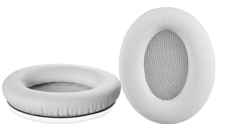 White Replacement Ear Pads Cushions Compatible with Bose Quietcomfort