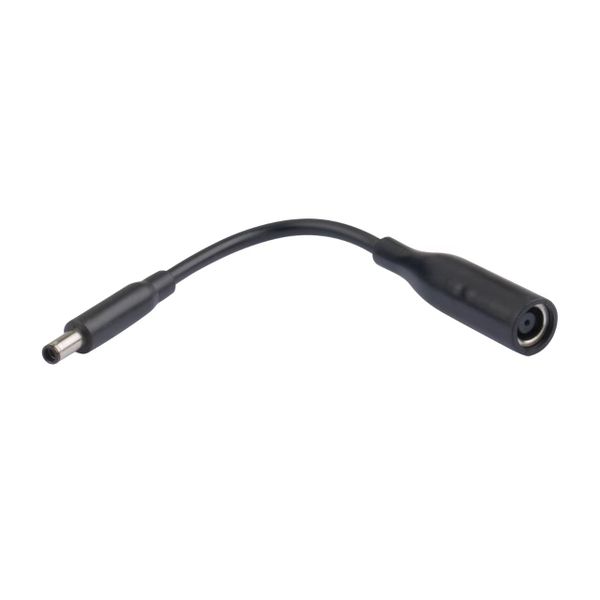 Kingfast -Dell 7.4×5.0 mm Female to 4.5×3.0 mm Male DC Power Cable Adapter