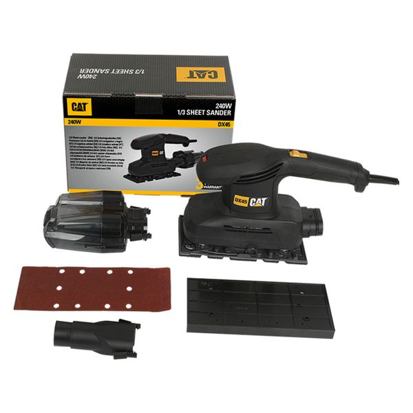 CAT 1/3 Sheet Finishing Sander 240W
