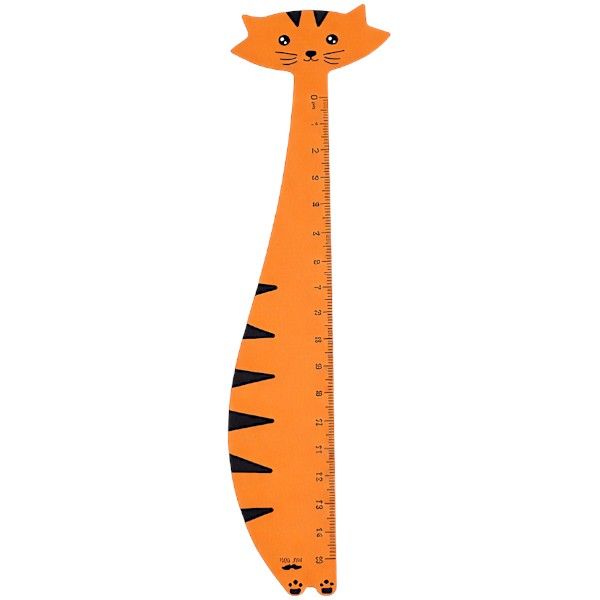 15CM - Cute Cartoon Fox Measuring Ruler