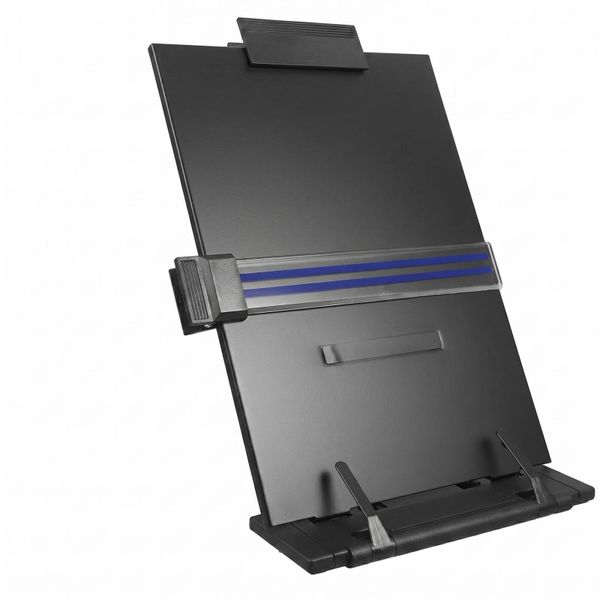 Adjustable Desktop Document Holder Reading Rack With Clip