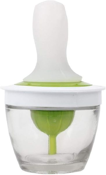 Silicone Basting Brush with Oil Dispenser Bottle Set