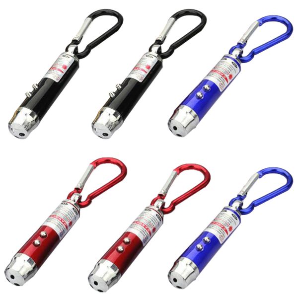 Camping Assorted 3 in 1 Carabiner Torch(65mm)