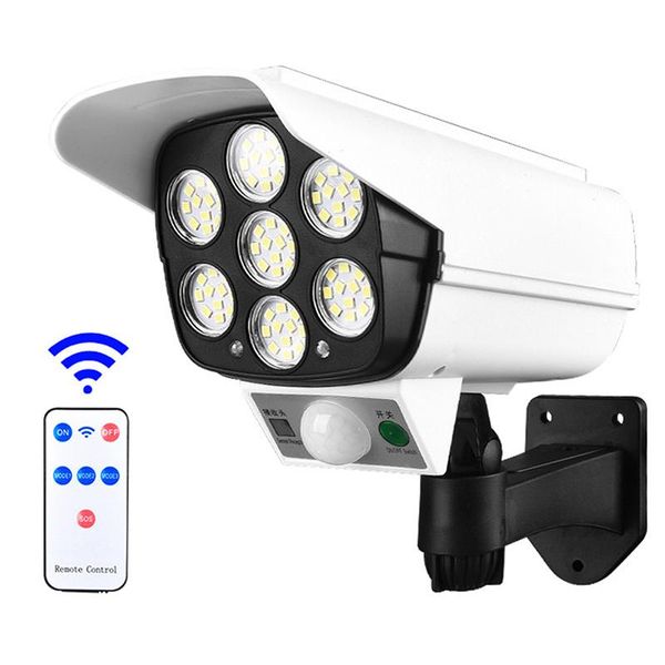 Solar light motion sensor dummy camera