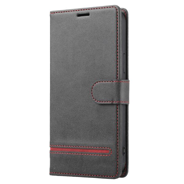 Business Stripe Flip Phone Case Compatible with iPhone 14 Pro Max