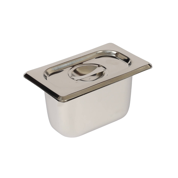 Catercare Stainless Steel 1/9 Gastronorm Insert- 100mm- Premium Range
