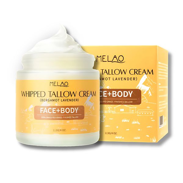Organic Tallow Cream for Skin Hydration &amp; Nourishment | Face, Body Cream