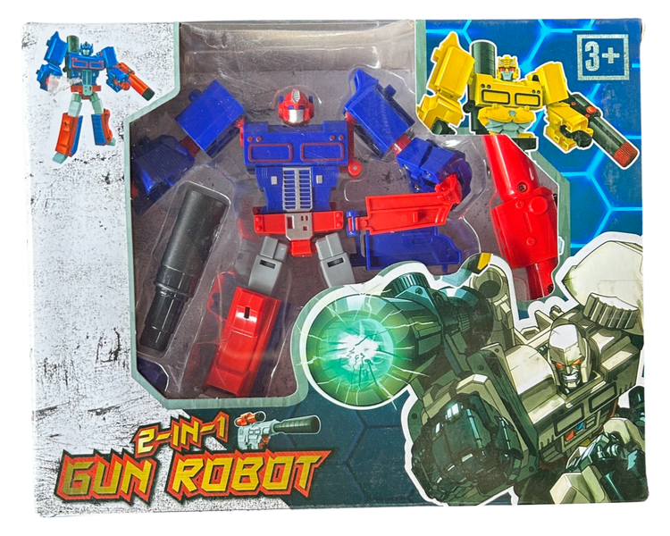 Exciting 2-in-1 Gun Robot