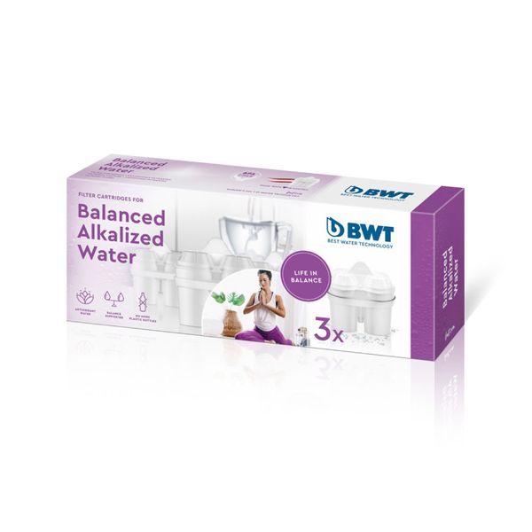 BWT Balanced Alkalized Water Jug Filter Cartridges 3 Pack