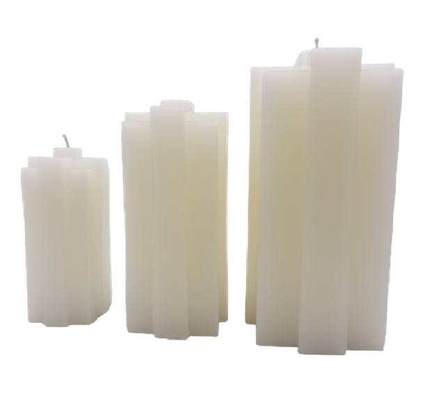 White Wax Cm Fresh Candle