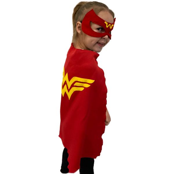 Wonder Woman Cape And Mask