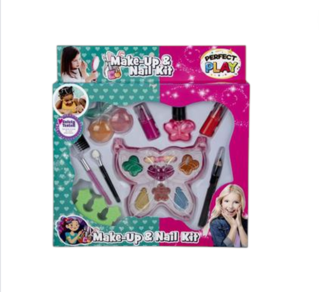 Kids Compact Butterfly Beauty Makeup Set