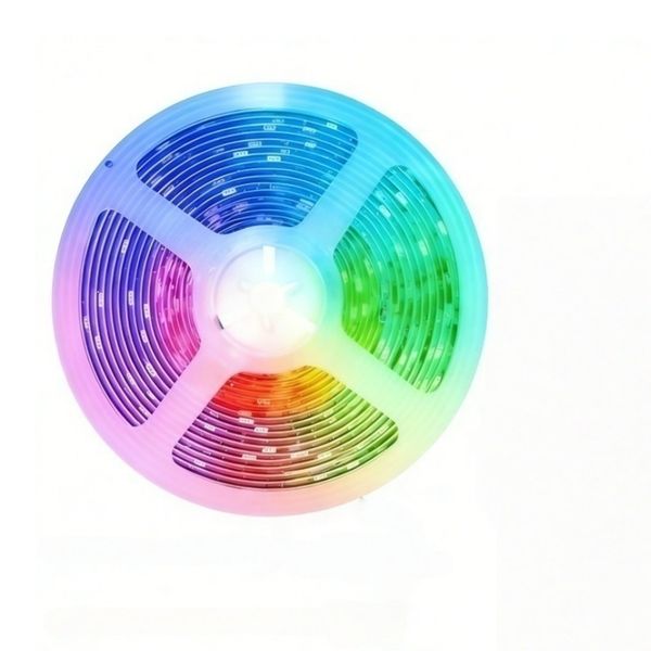 RGB 5050 LED Strip with Bluetooth for Room Decor and TV Backlight