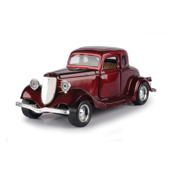 Motormax 1/24 Ford Coupe Hardtop 1934 - Metallic Red