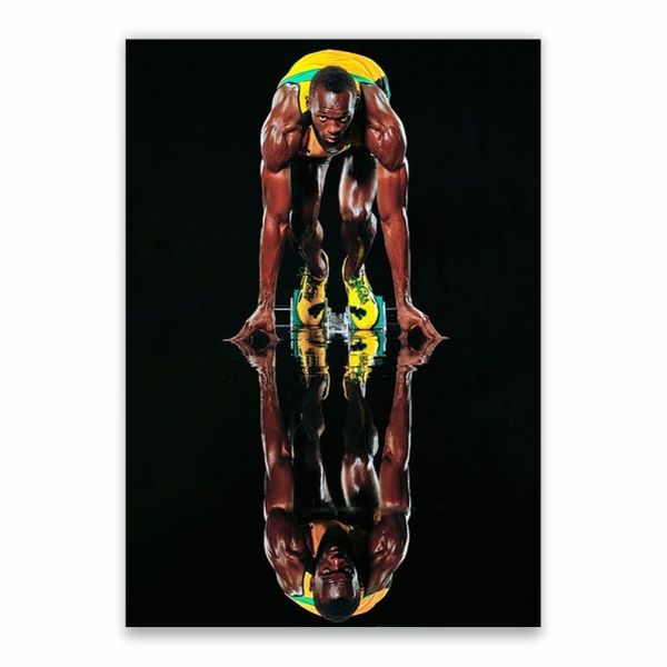 Usain Bolt Starting Line - A1 Poster