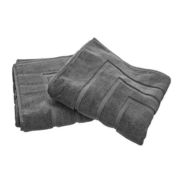 Dreyer Linen Royal Plush 1070gsm Bath Mat Set - Pack of 2