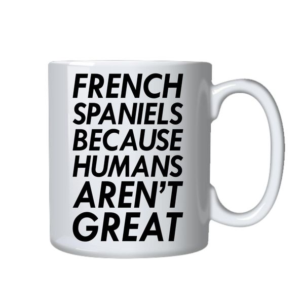 French Spaniels Coffee Mug Ideal Gift For Dog Owners Birthday Christmas