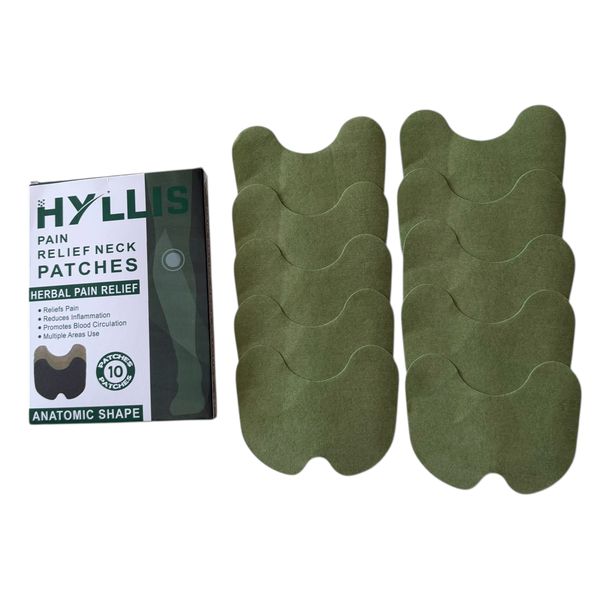 10 Pieces Hyllis Herbal Knee Pain Relief Patches
