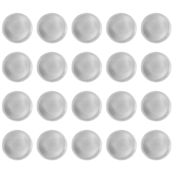 20pcs Blank Challenge Coins Metal Stamped Sublimation Blanks